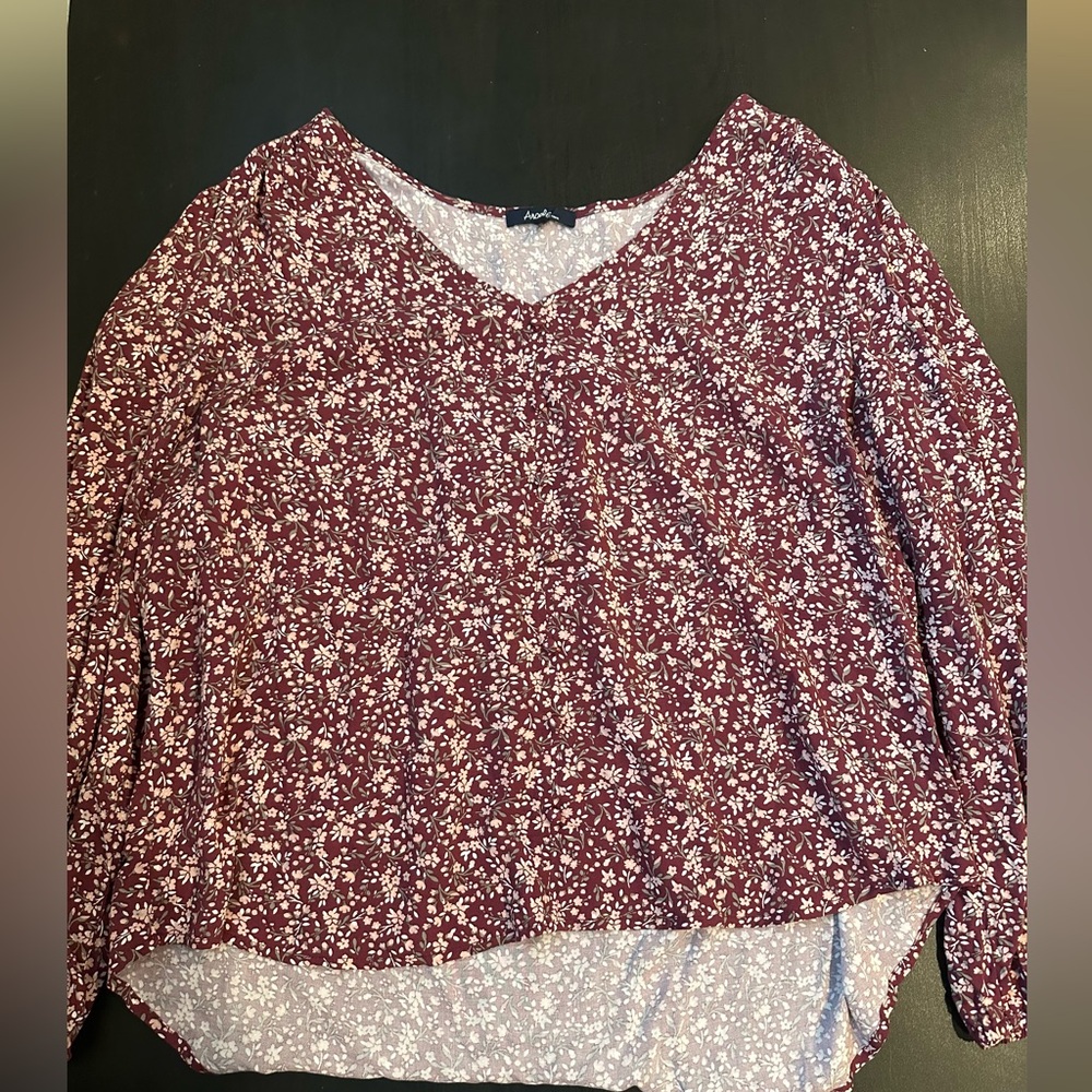 Long sleeve blouse